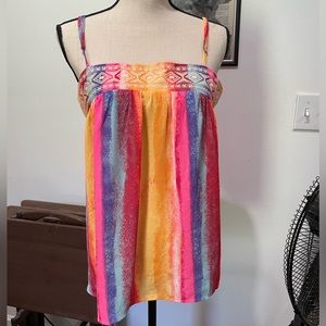 NWT Savanna Jane tank top size 1x. Beautiful colors